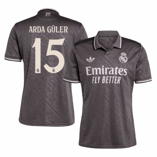 506975_1 レアルマドリード ARDA GÜLER #15 サード アウェイ ユニフォーム 2024/25