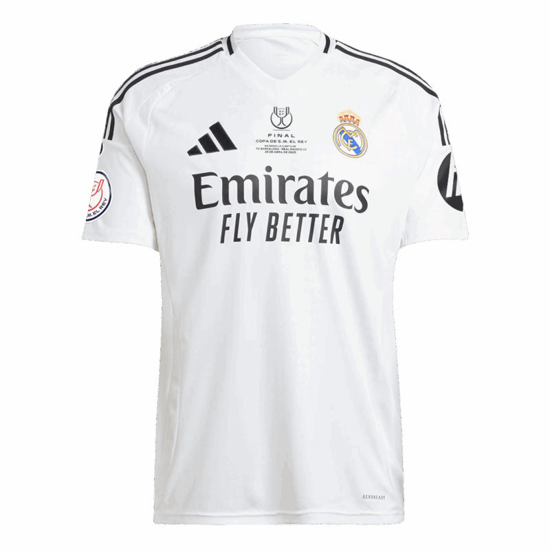 レアルマドリード ホーム ユニフォーム 2024/25 - Copa del Rey Final