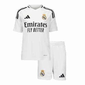 447346_1 レアルマドリード ホーム ユニフォーム キット 2024/25 キッズ 上下セット