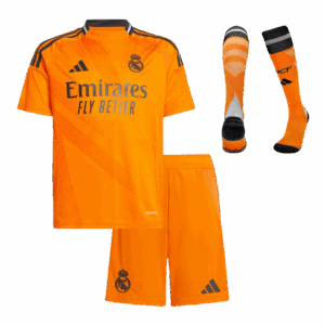 レアルマドリード アウェイ ユニフォーム キット 2024/25 キッズ (ユニフォーム+Shorts+Socks)