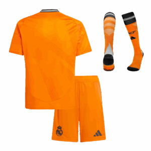 レアルマドリード アウェイ ユニフォーム キット 2024/25 キッズ (ユニフォーム+Shorts+Socks)