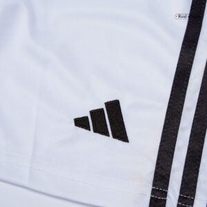 590368_16 レアルマドリード ホーム サッカーユニフォーム キット 2025/26 キッズ 上下セット