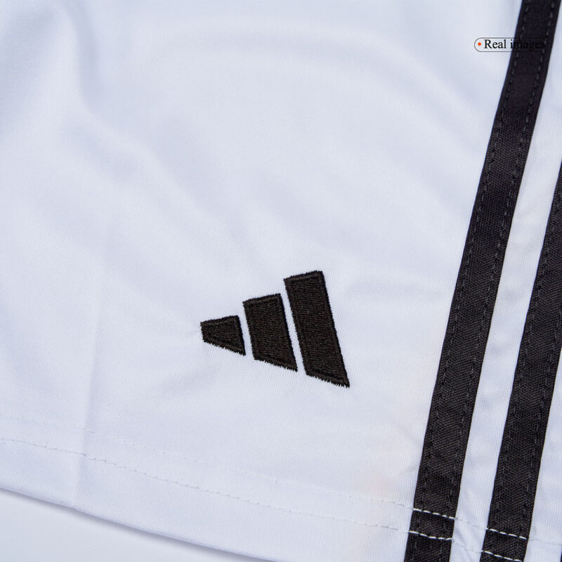 590368_16 レアルマドリード ホーム サッカーユニフォーム キット 2025/26 キッズ 上下セット