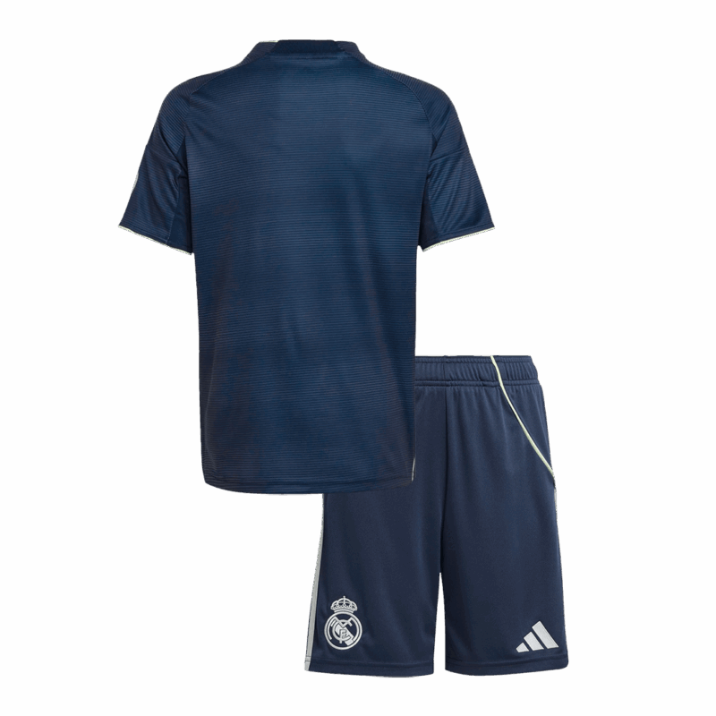 591349_2 レアルマドリード アウェイ サッカーユニフォーム キット 2025/26 キッズ 上下セット