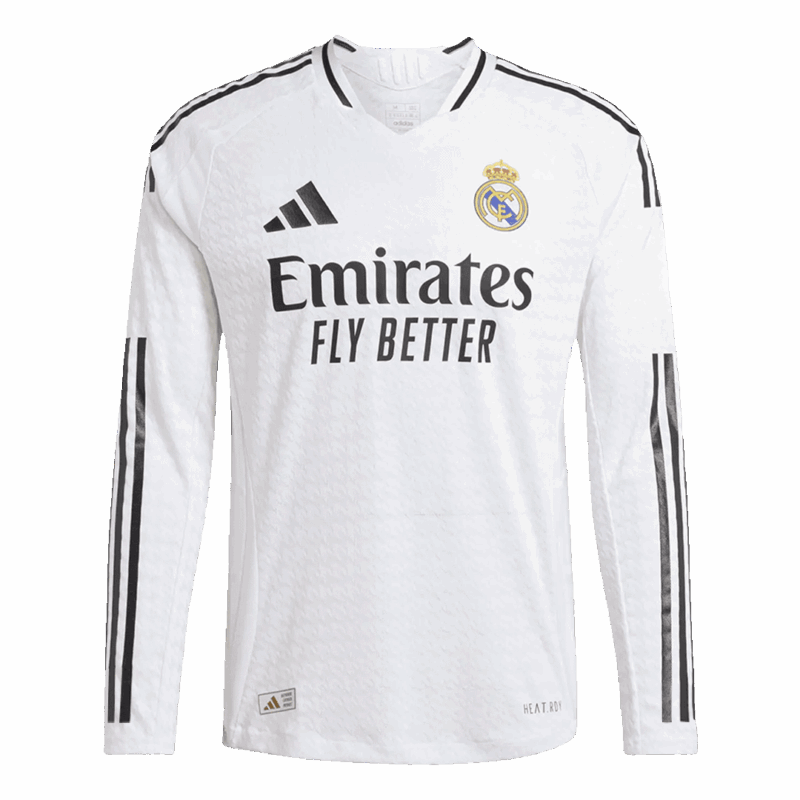 486431_4 オーセンティック レアルマドリード 長袖 ホーム ユニフォーム 2024/25