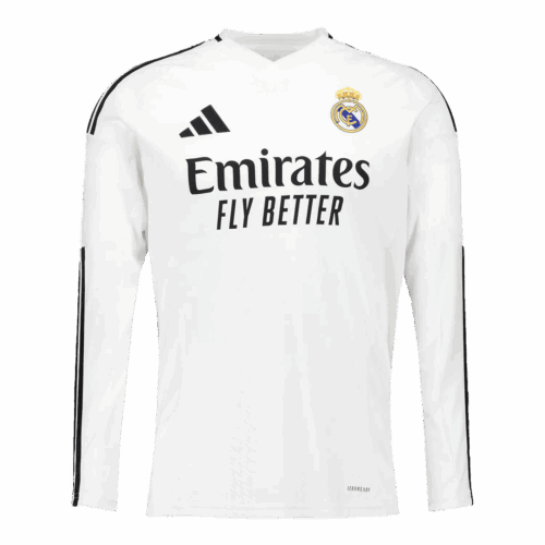 レアルマドリード 長袖 ホーム ユニフォーム 2024/25