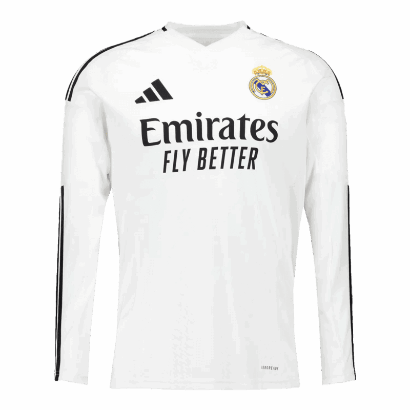 487424_1 レアルマドリード 長袖 ホーム ユニフォーム 2024/25