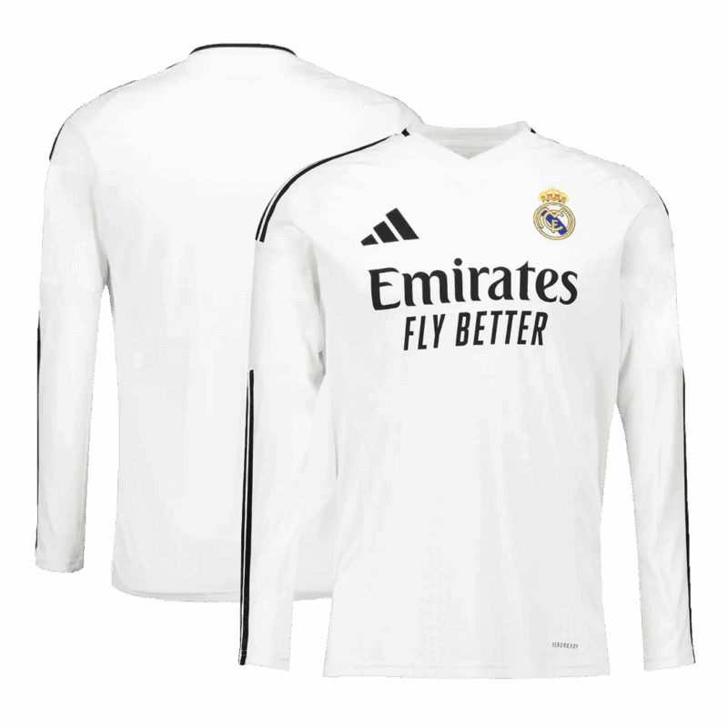 487424_3 レアルマドリード 長袖 ホーム ユニフォーム 2024/25