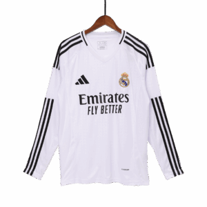 487424_5 レアルマドリード 長袖 ホーム ユニフォーム 2024/25