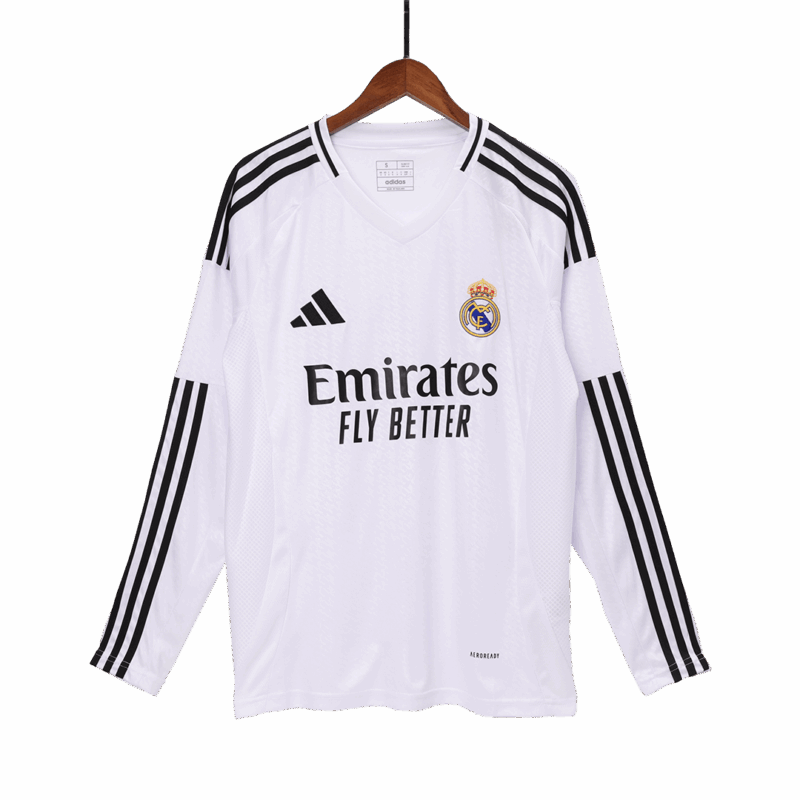 487424_5 レアルマドリード 長袖 ホーム ユニフォーム 2024/25
