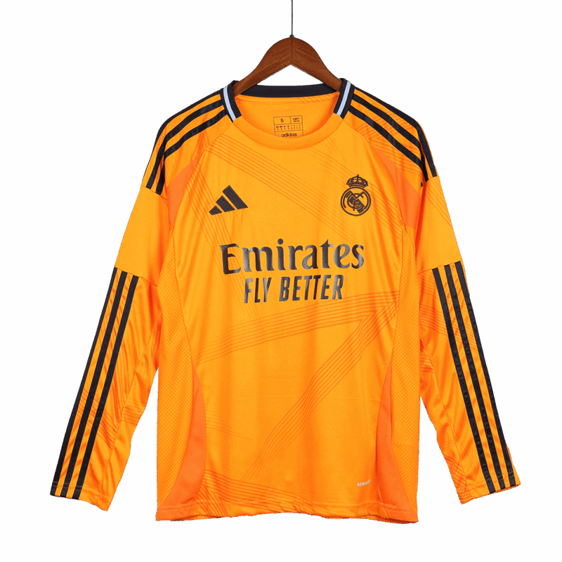 491484_4 レアルマドリード 長袖 アウェイ ユニフォーム 2024/25