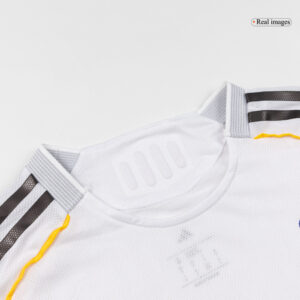614109_5 Real Madrid Long Sleeve Home Soccer Jersey 2025/26
