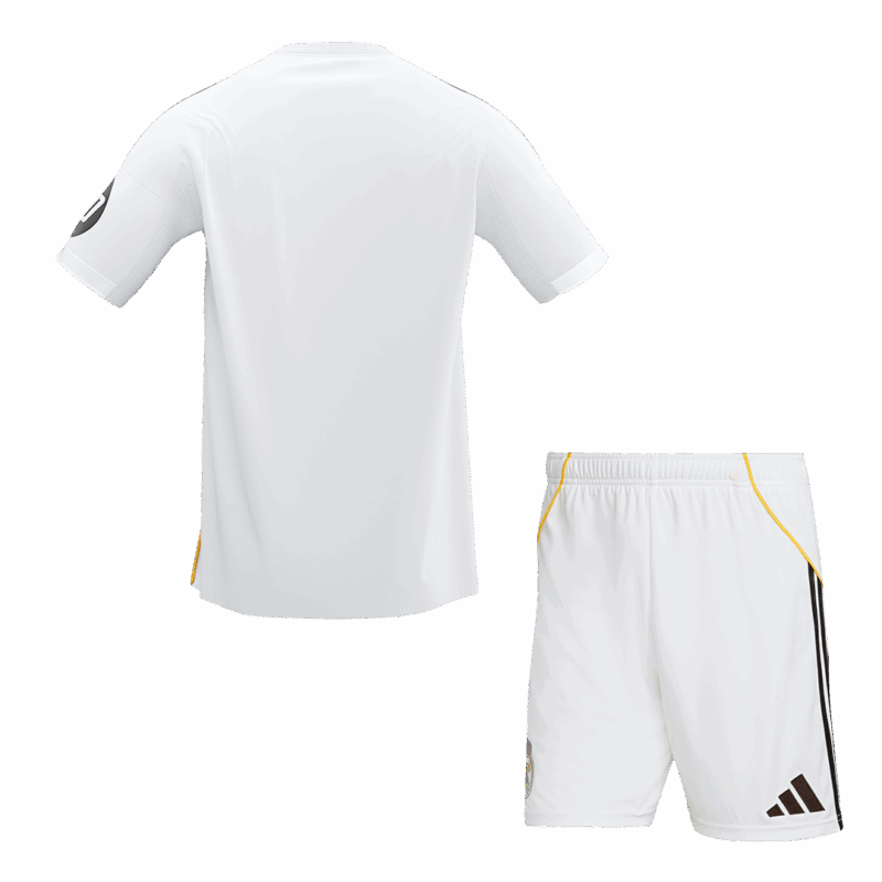 589727_2 レアルマドリード ホーム サッカーユニフォーム キット 2025/26 上下セット