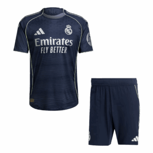 レアルマドリード アウェイ サッカーユニフォーム キット オーセンティック 2025/26 上下セット