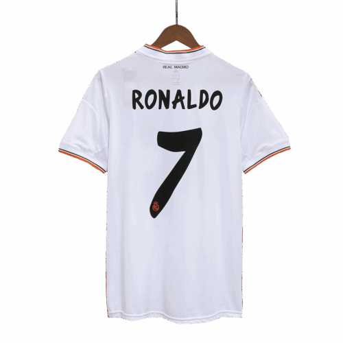 332509_1 レアルマドリード RONALDO #7 ホーム ユニフォーム Retro 2013/14