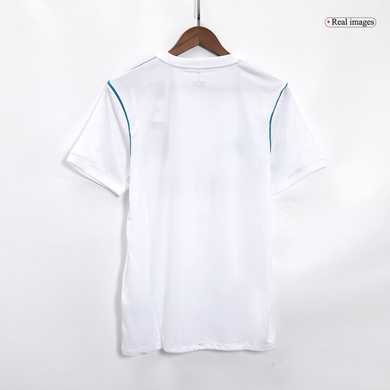 573081_3 レアルマドリード BENZEMA #9 ホーム サッカーユニフォーム Retro 2017/18