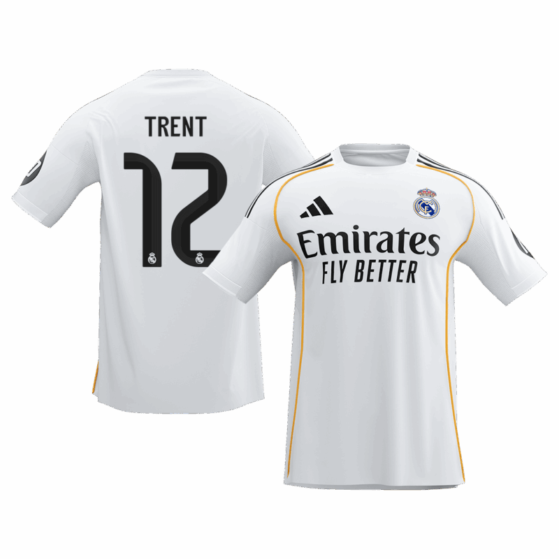 589706_1 レアルマドリード TRENT #12 ホーム サッカーユニフォーム 2025/26