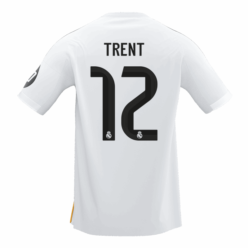 589706_2 レアルマドリード TRENT #12 ホーム サッカーユニフォーム 2025/26