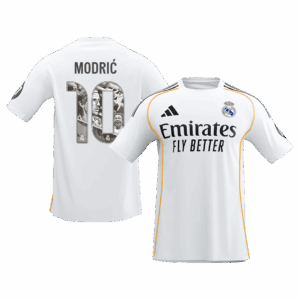 589719_1 レアルマドリード MODRIĆ Special #10 ホーム サッカーユニフォーム 2025/26 - Special