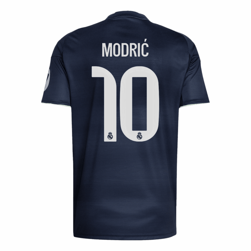 591345_3 レアルマドリード MODRIĆ #10 アウェイ サッカーユニフォーム 2025/26
