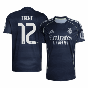 591346_1 レアルマドリード TRENT #12 アウェイ サッカーユニフォーム 2025/26