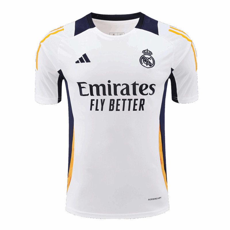 496565_1 レアルマドリード Pre-Match Training サッカーユニフォーム 2024/25 - White
