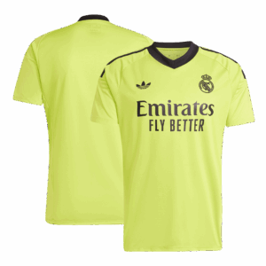 497333_3 レアルマドリード サード アウェイ Goalkeeper サッカーユニフォーム 2024/25 - Yellow