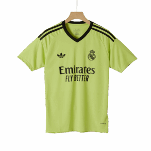497333_5 レアルマドリード サード アウェイ Goalkeeper サッカーユニフォーム 2024/25 - Yellow