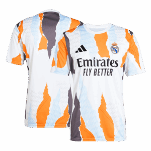 507310_3 レアルマドリード Pre-Match Training サッカーユニフォーム 2024/25 - White