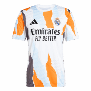 507310_4 レアルマドリード Pre-Match Training サッカーユニフォーム 2024/25 - White