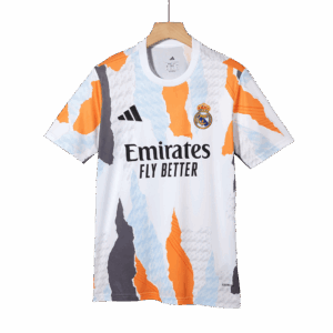 507310_5 レアルマドリード Pre-Match Training サッカーユニフォーム 2024/25 - White