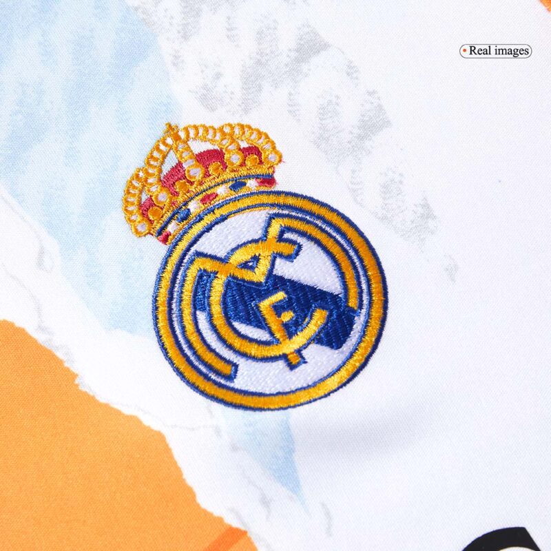 507310_8 レアルマドリード Pre-Match Training サッカーユニフォーム 2024/25 - White