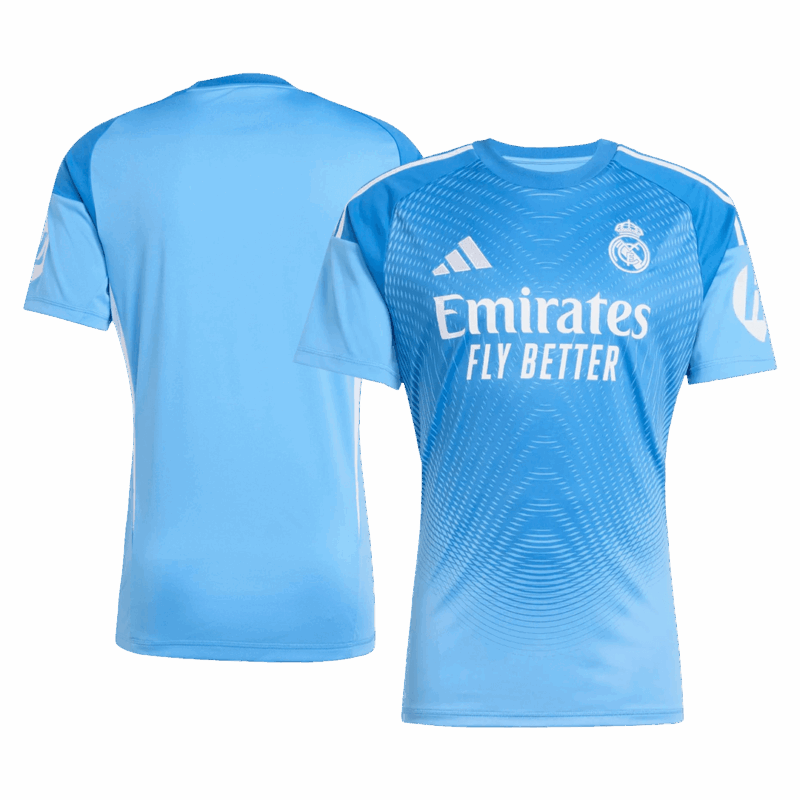 レアルマドリード Goalkeeper サッカーユニフォーム 2025/26 Blue