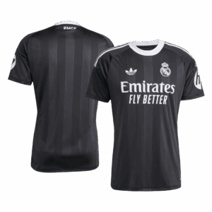 604566_3 レアルマドリード Goalkeeper サッカーユニフォーム 25/26 Black