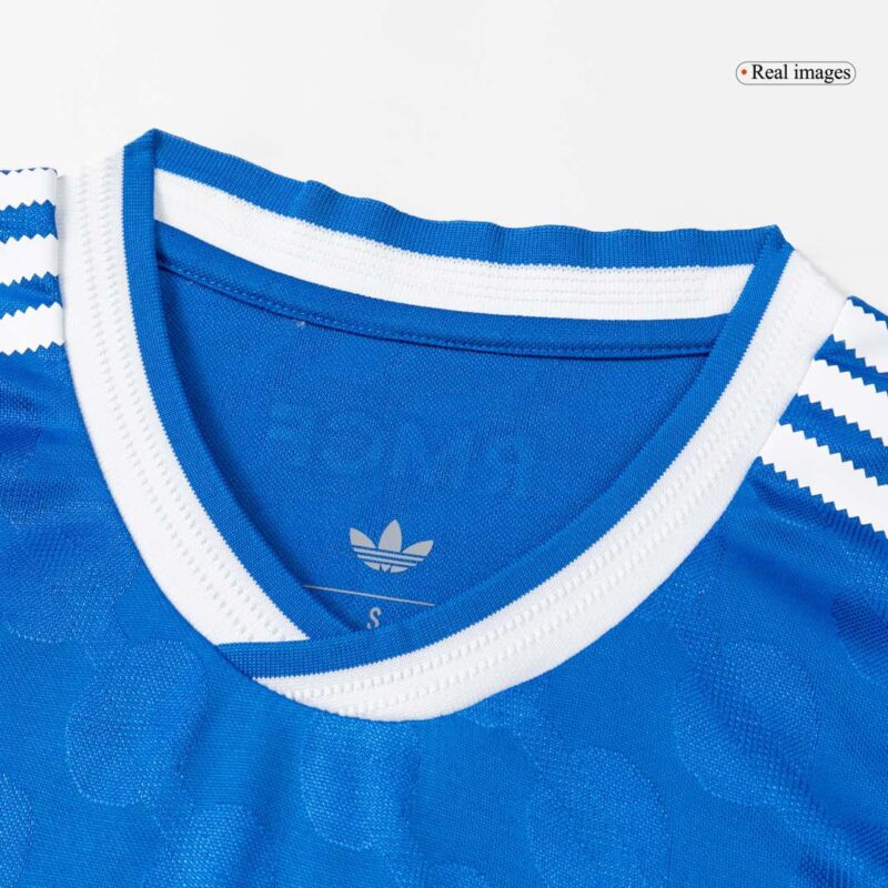 F. MENDY #23 Authentic Real Madrid Third Away Soccer Jersey 2025/26 Blue