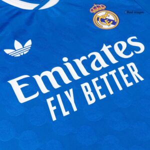 F. MENDY #23 Authentic Real Madrid Third Away Soccer Jersey 2025/26 Blue
