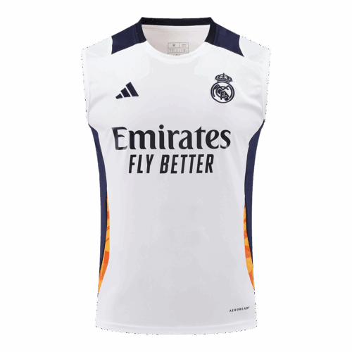 レアルマドリード Pre-Match Sleeveless サッカーユニフォーム 2024/25