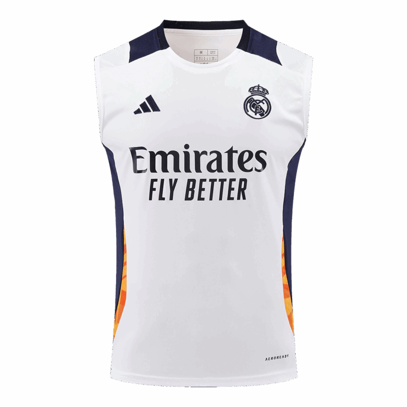 レアルマドリード Pre-Match Sleeveless サッカーユニフォーム 2024/25