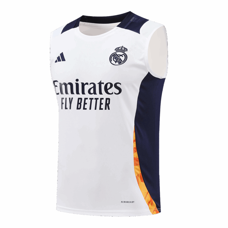 レアルマドリード Pre-Match Sleeveless サッカーユニフォーム 2024/25