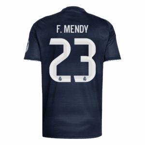 Real Madrid F.MENDY #23 Away Soccer Jersey 2025/26