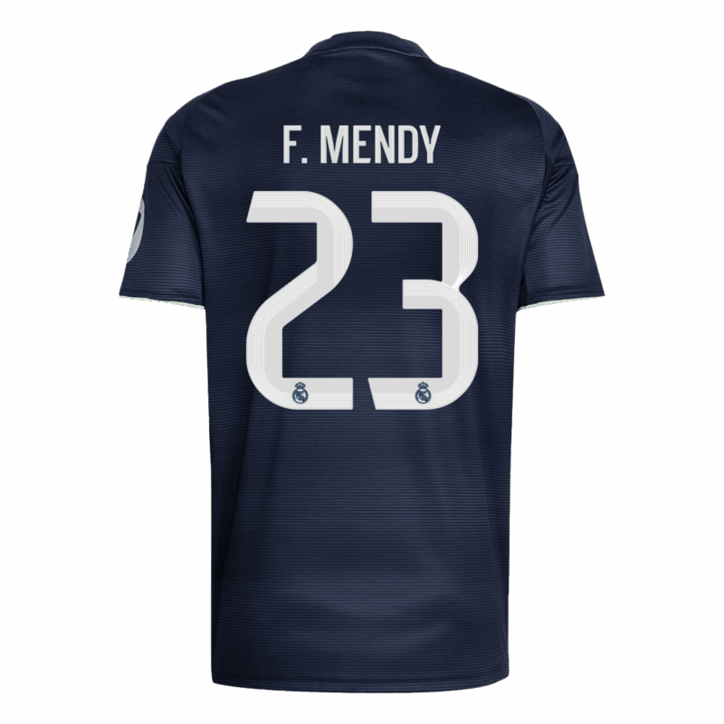 Real Madrid F.MENDY #23 Away Soccer Jersey 2025/26