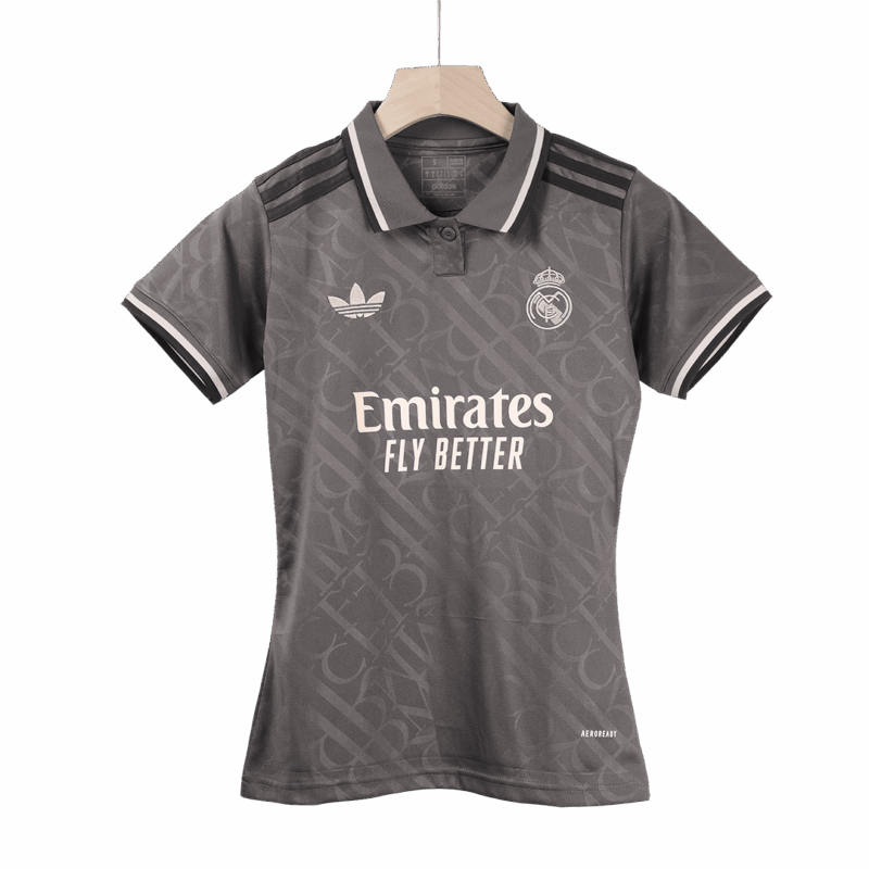 レディース レアルマドリード サード  アウェイ サッカーユニフォーム 2024/25