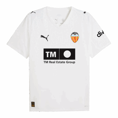 612609_1 Valencia Home Soccer Jersey 2025/26