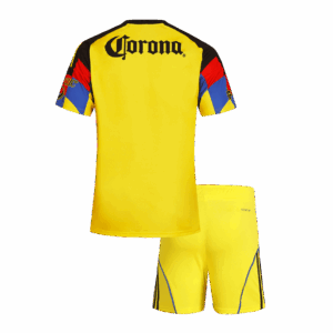 594316_2 Club America ホーム サッカーユニフォーム キット 2025/26 キッズ 上下セット