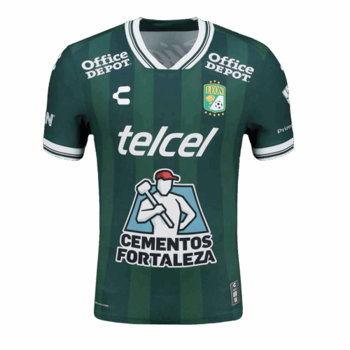 608961_1 Club León Home Soccer Jersey 2025/26