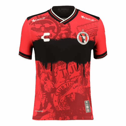 608929_1 Club Tijuana Home Soccer Jersey 2025/26