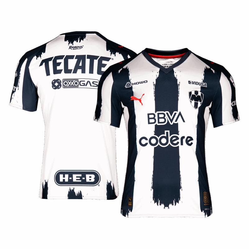 597295_3 Monterrey ホーム サッカーユニフォーム 2025/26