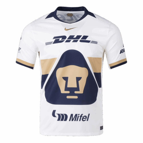591504_1 Pumas UNAM ホーム サッカーユニフォーム 2025/26
