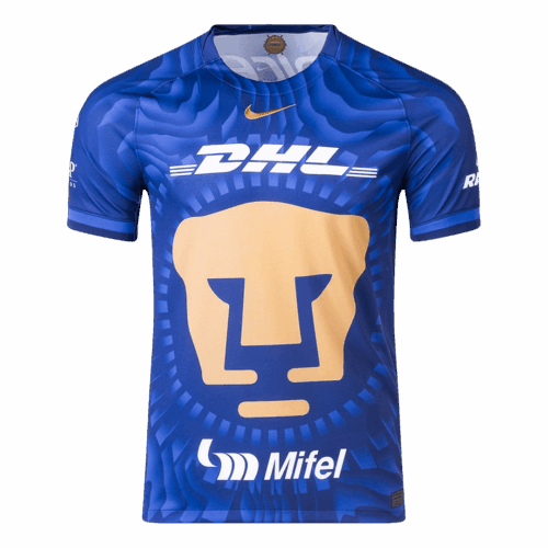592885_1 Pumas UNAM アウェイ サッカーユニフォーム 2025/26