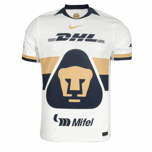604793_1 オーセンティック Pumas UNAM ホーム ユニフォーム 25/26 White
